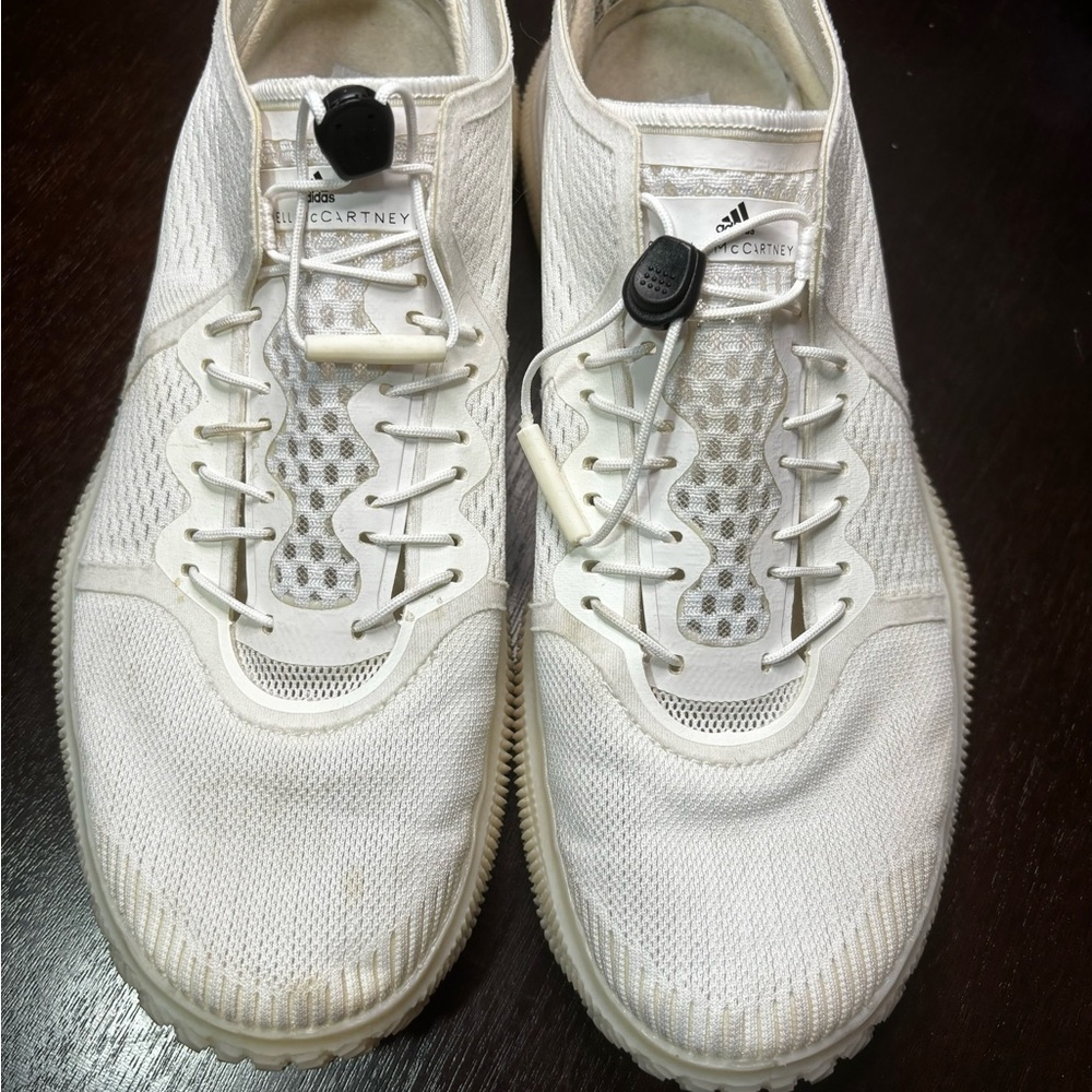 Stella Mcartney Adidas Collaboration Tennis Shoes White Size 9